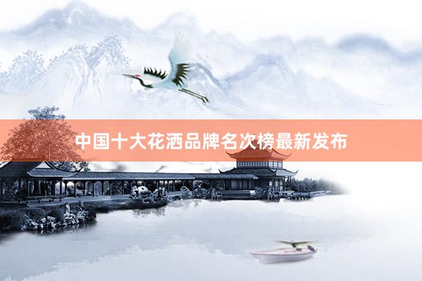 中国十大花洒品牌名次榜最新发布